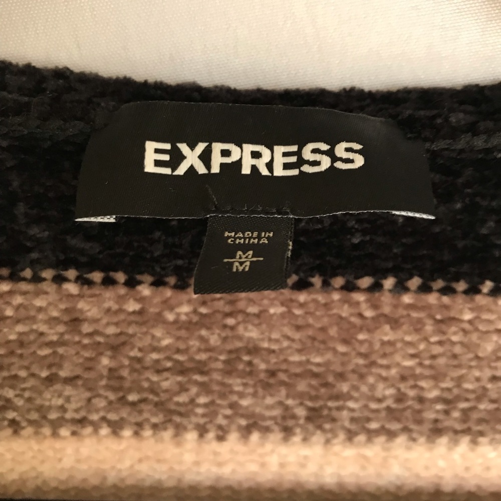 Dreamer Boho Cozy Knit Stripped Sweater - Picture 5 of 8